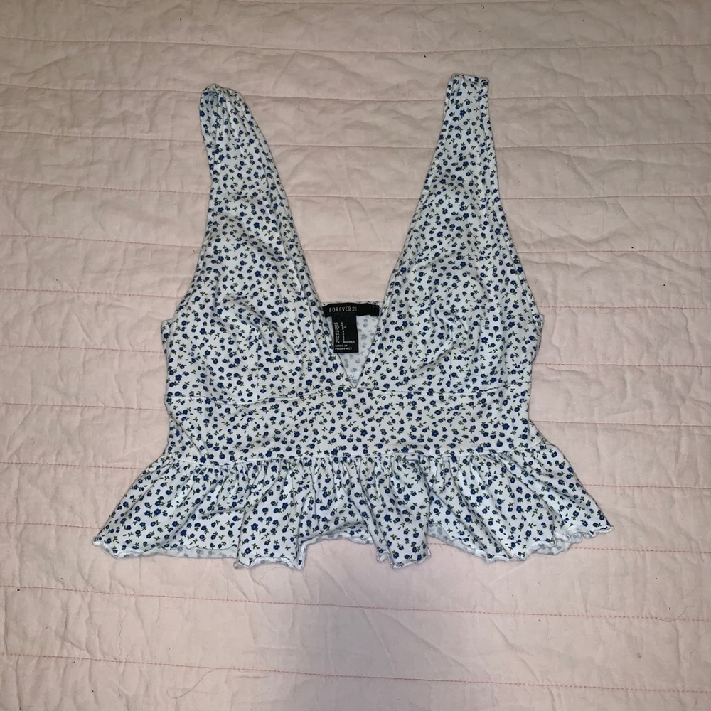Floral Crop top
